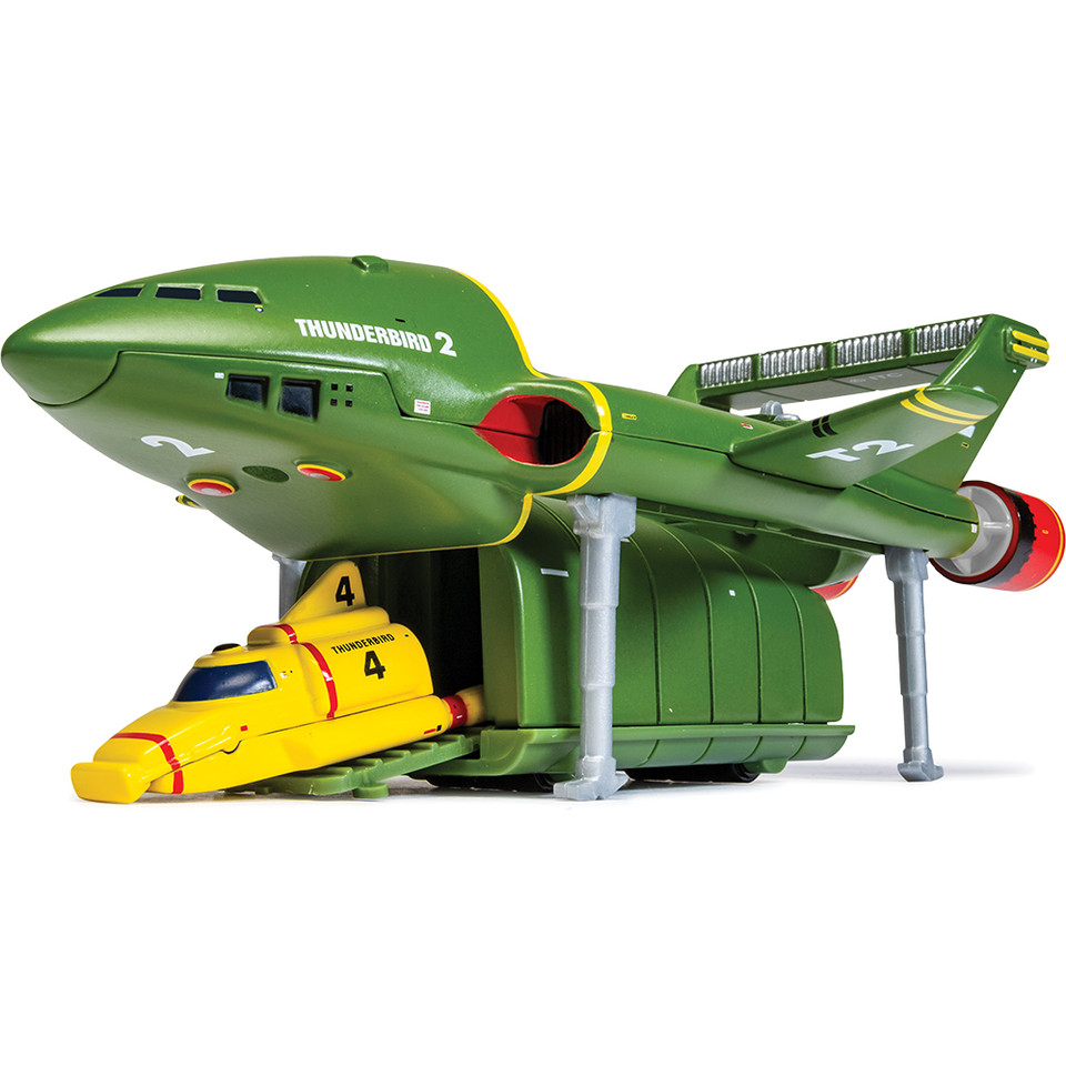 Thunderbirds F.A.B. Collection - Thunderbird 2 and 4 1:500 Scale Diecast Model by Corgi Main Image