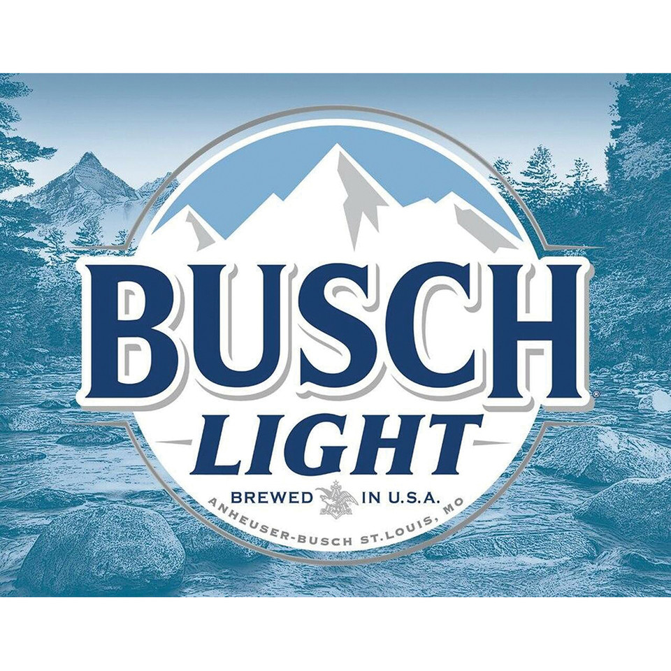 Busch Light Metal Sign  Metal by Desperate Enterprises Main Image
