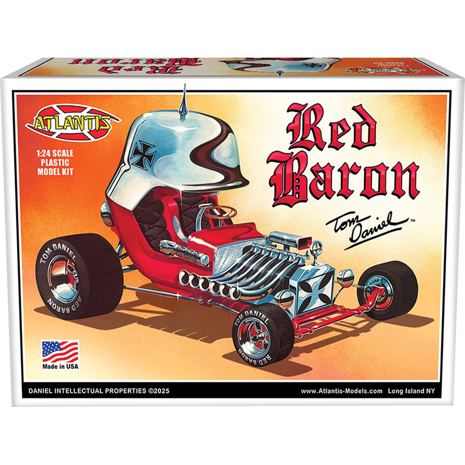 Red Baron Show Rod 1/24 Kit  Atlantis (M6740) 1:24 scale Plastic by Atlantis Models Main Image