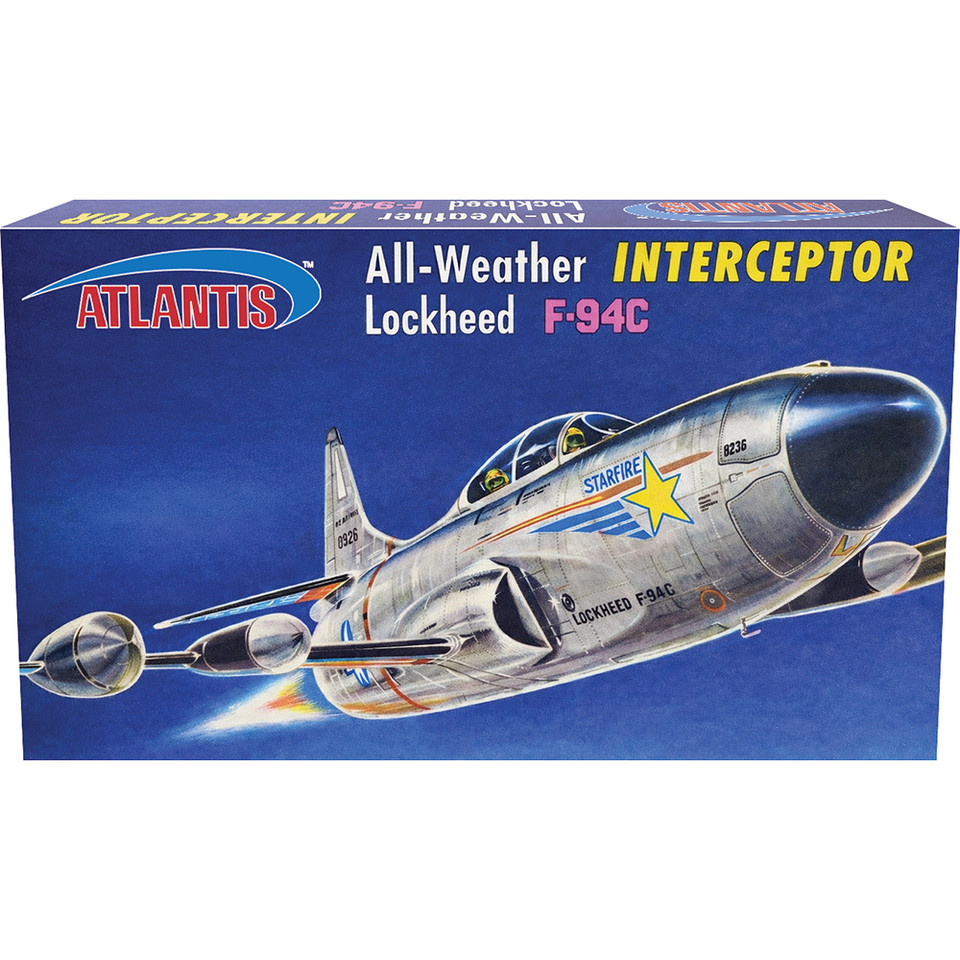 F-94C Starfire Interceptor Jet 1/56 Kit Atlantis (H210) 1:56 scale Plastic by Atlantis Models Main Image