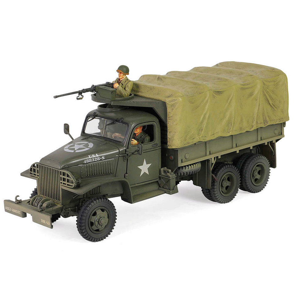 GMC CCKW 353 6x6 2.5 Ton Truck 1/32 Die Cast Model- Canvas Covering 1:32 scale Metal by Forces of Valor Main Image