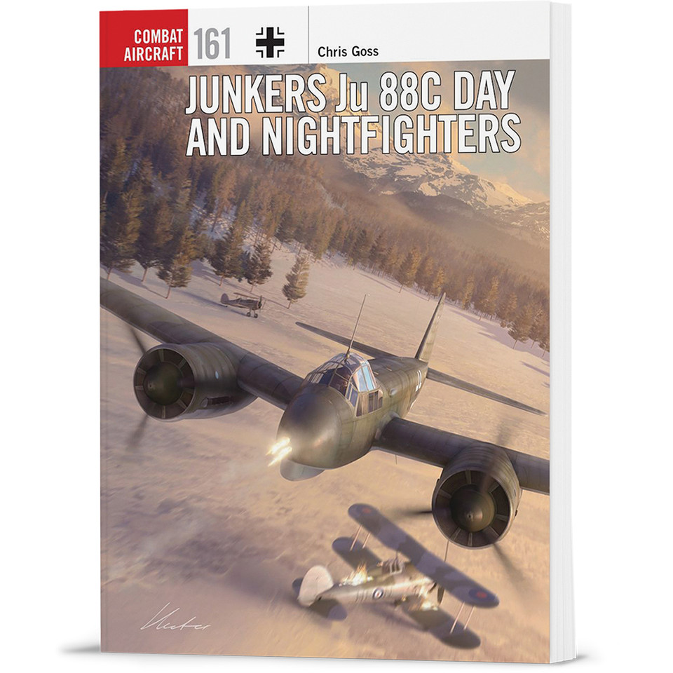Junkers Ju 88C Day and Nightfighters Osprey Combat Aircraft (9781472867872)  Softcover by Osprey Publishing Main Image