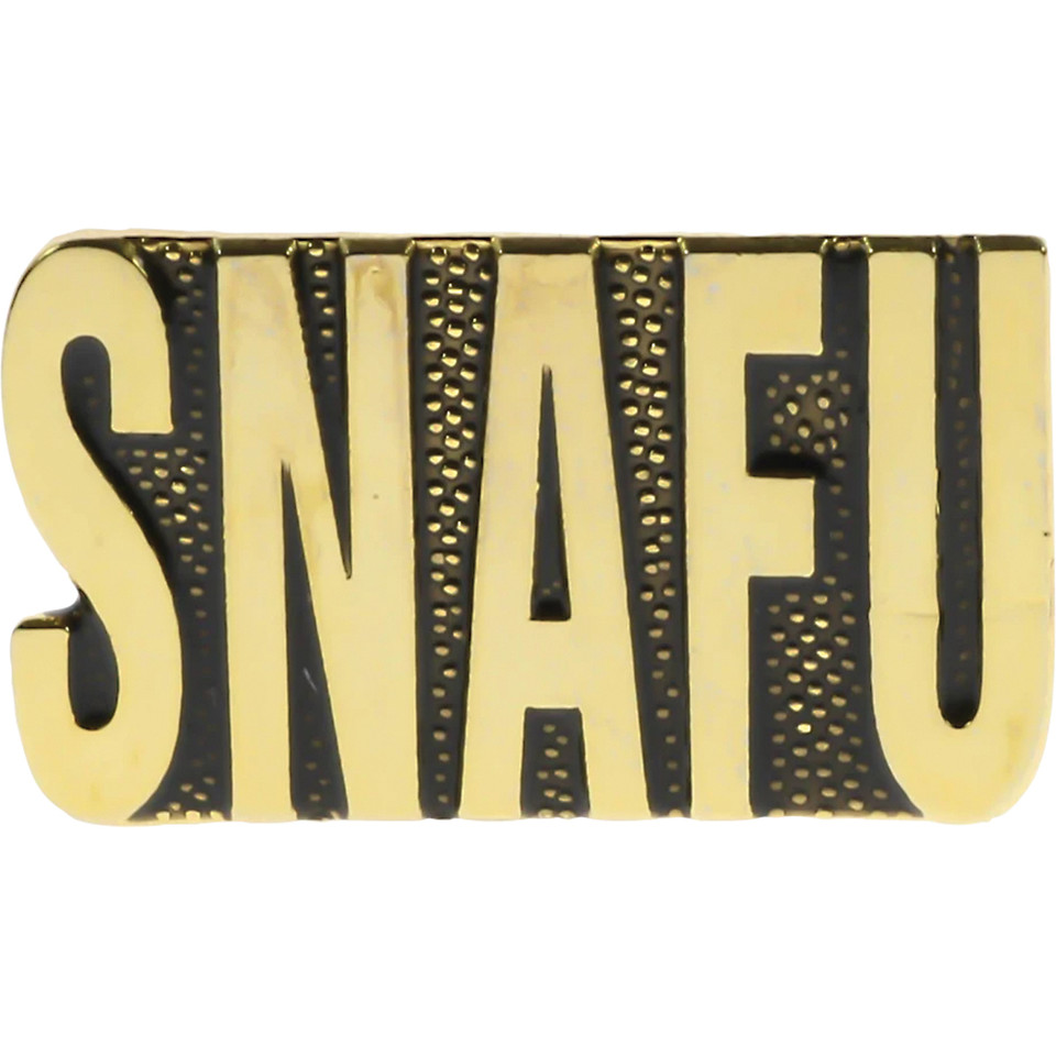 SNAFU Lapel Pin Eagle Emblems (P12459)   by Eagle Emblems Main Image