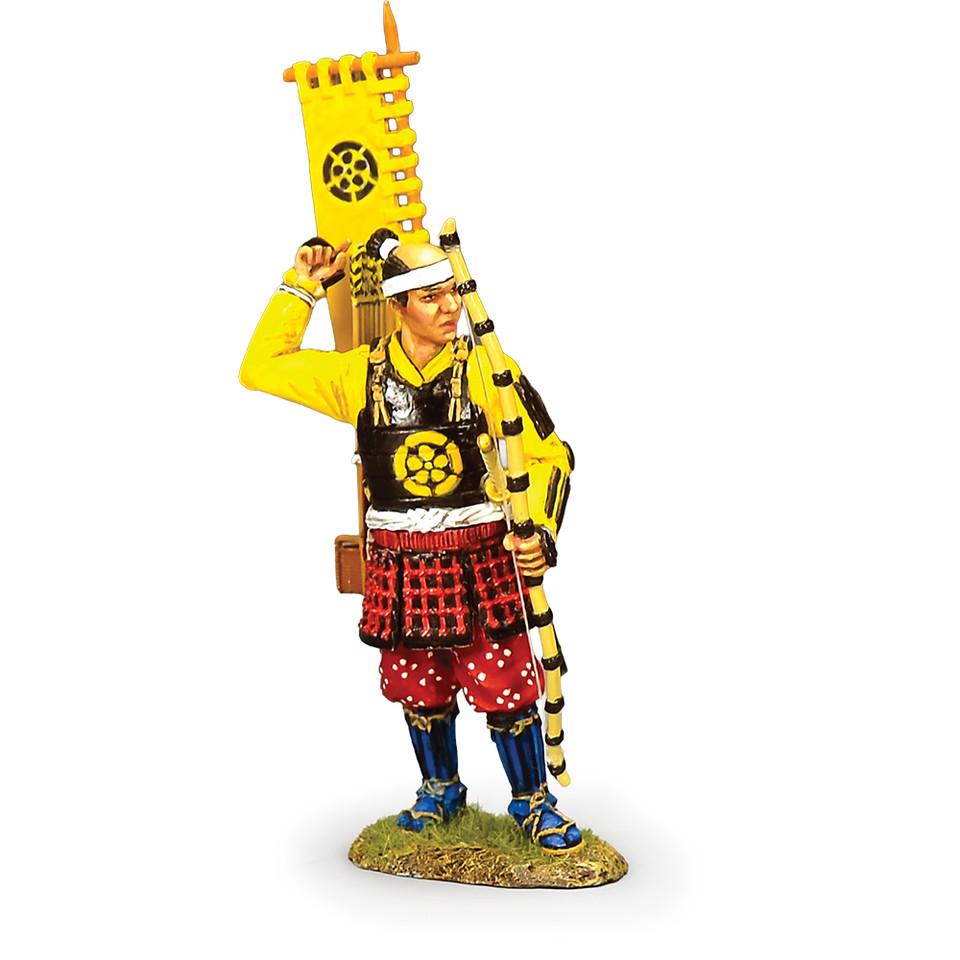 Ashigaru Archer Reaching for An Arrow 1/30 Figure K&C (SW001) Main Image