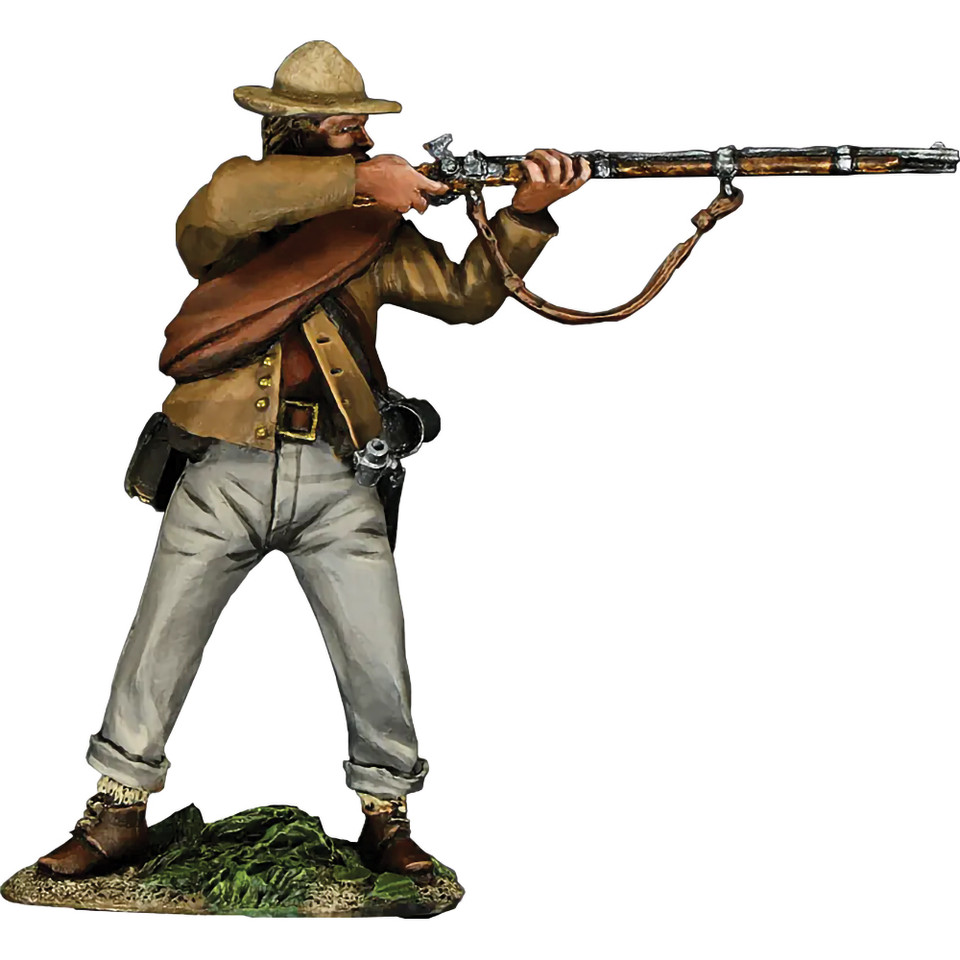 Confederate Infantry Advancing Firing No.4 1/30 Figure William Britain (31363) 1:30 scale Metal by William Britain Main Image