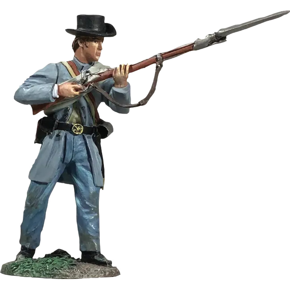 Confederate in Frock Coat Advancing 1/30 Figure William Britain (31379) 1:30 scale Metal by William Britain Main Image