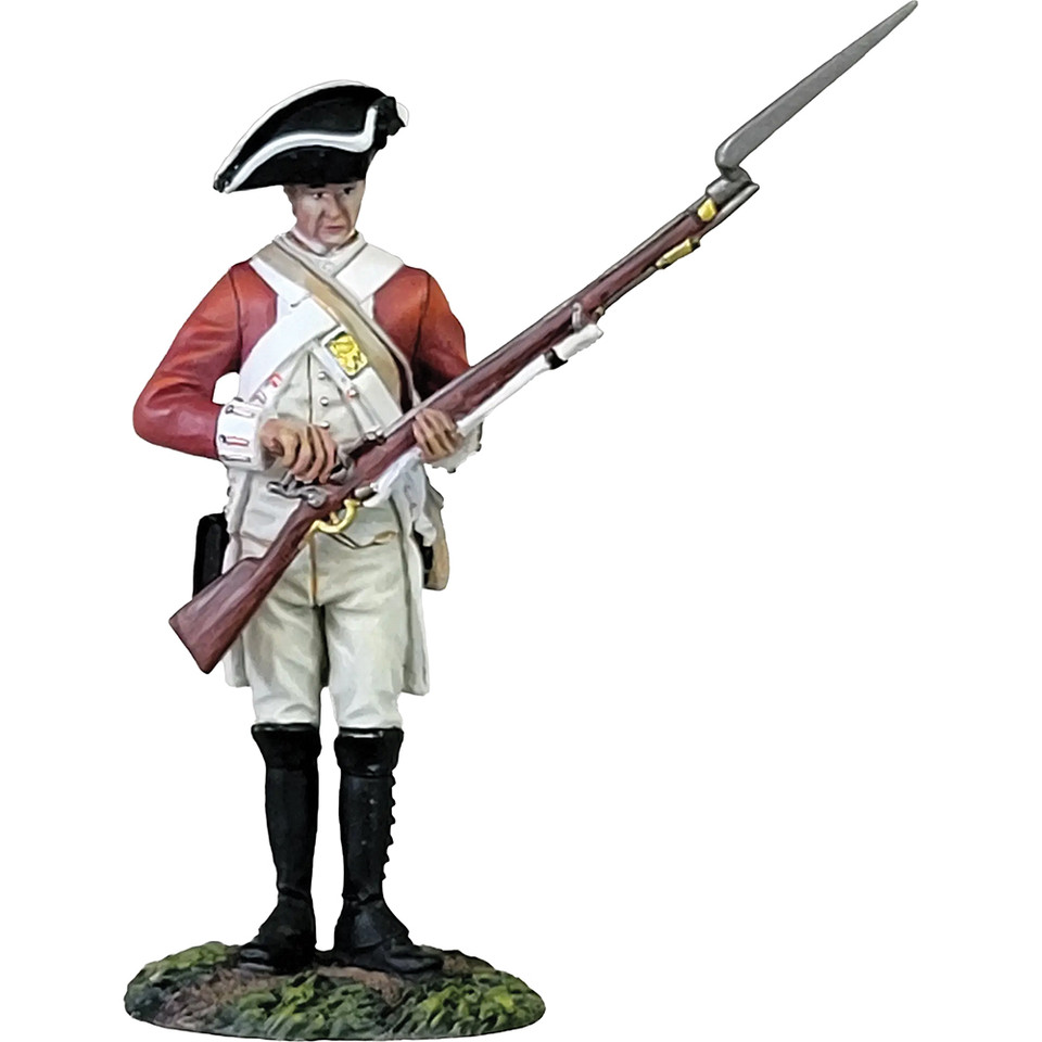 43rd Regiment of Foot Priming Musket 1780 1/30 Figure William Britain (16214) 1:30 scale  by William Britain Main Image
