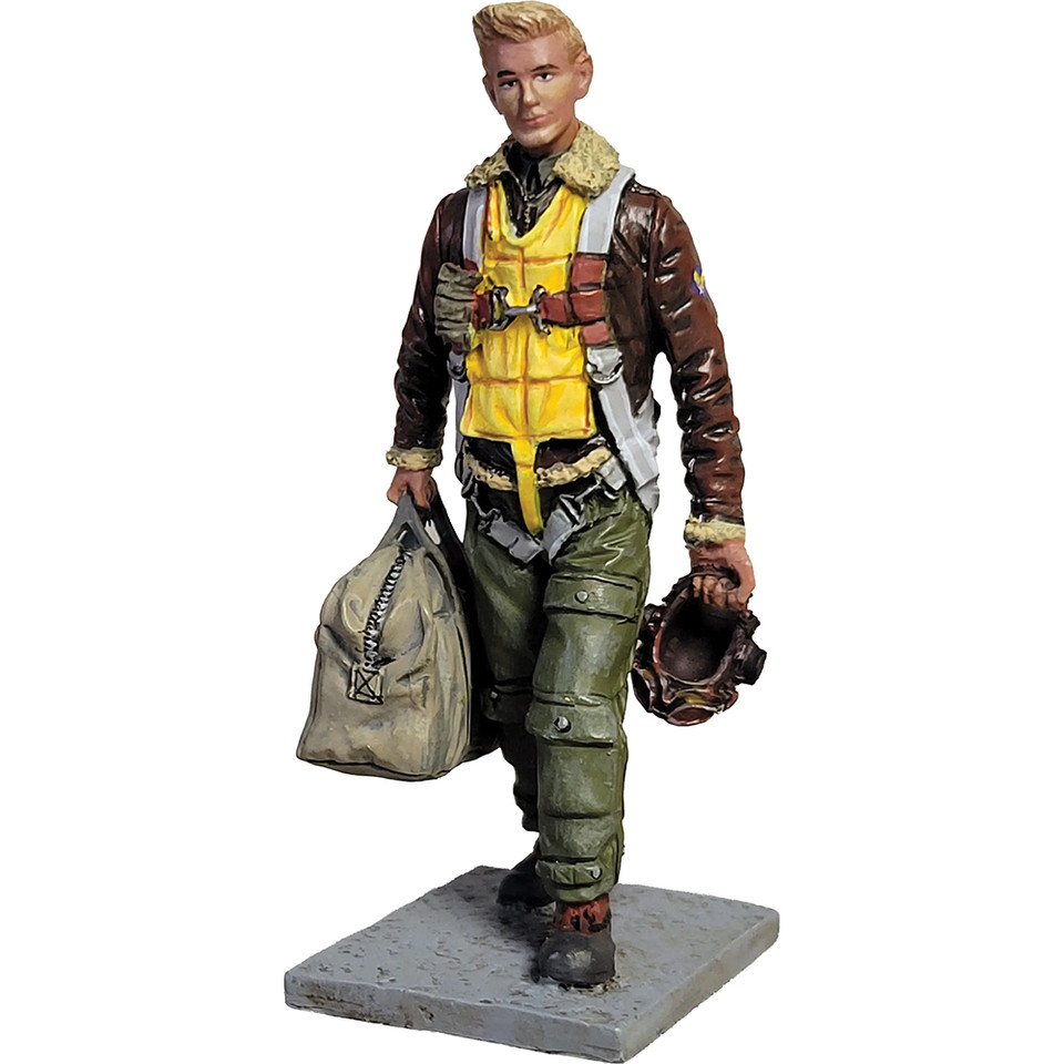 U.S.A.A.F. Heavy Bomber Crewman Walking 1/30 Figure William Britain (10207) 1:30 scale  by William Britain Main Image