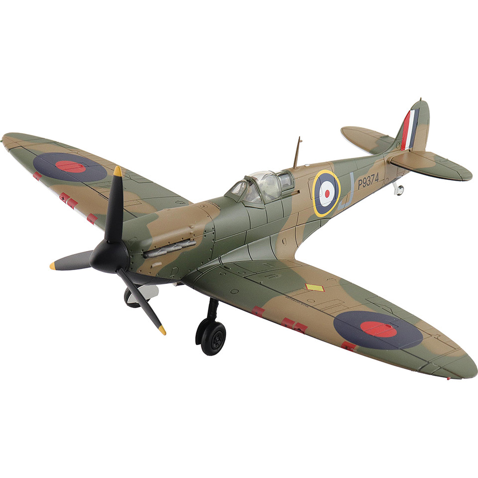 Spitfire MK.1a 1/48 Die Cast Model Dunkirk J/P9374 RAF 1:48 scale Metal by Hobby Master Main Image