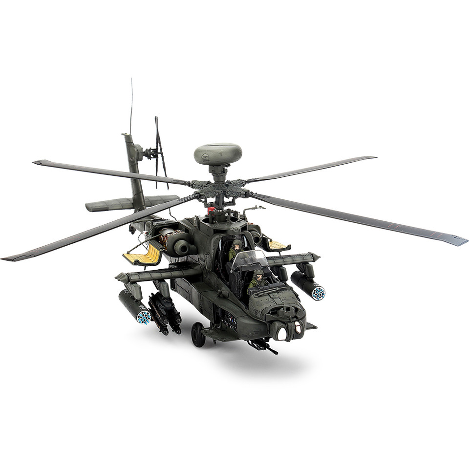 AH-64D Apache Longbow - Charlie Company - U.S. Army Operation Iraqi Freedom 1:48 Scale Diecast Helicopter by Bless Wing Main Image