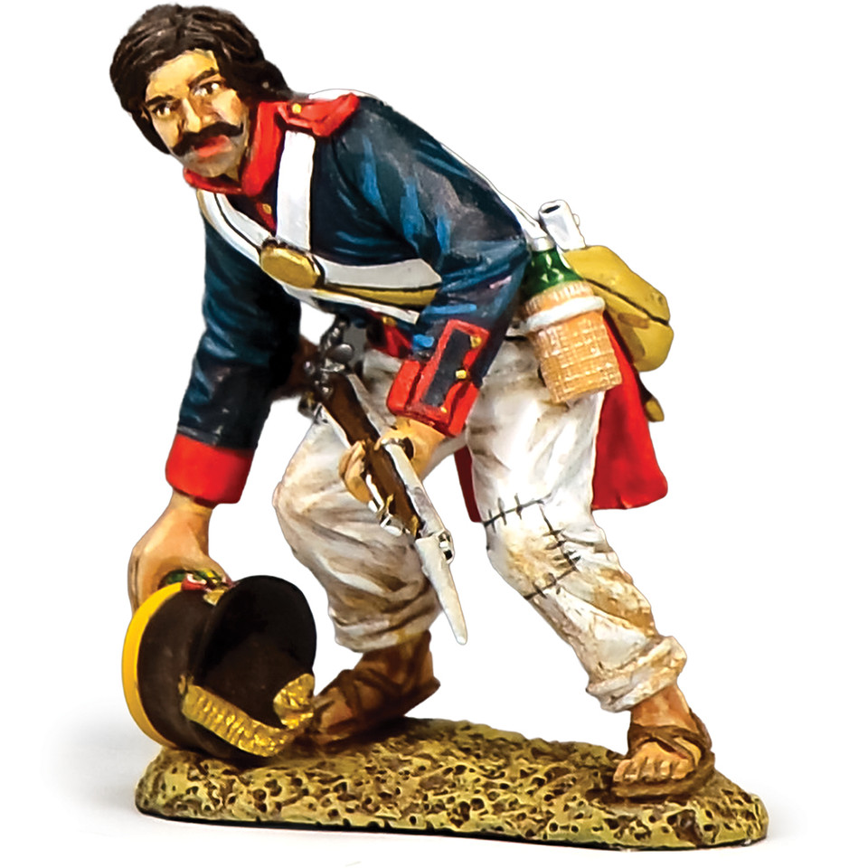 S.A.A. Soldier Reaching For His Shako 1/30 Figure K&C (RTA132) Main Image
