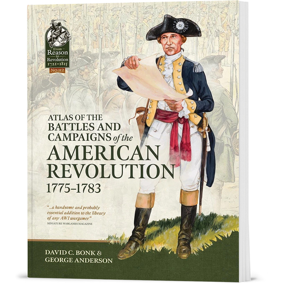 Atlas of the Battles and Campaigns of the American Revolutio HELION & COMPANY (9781806723959)  Softcover by Helion & Company Main Image