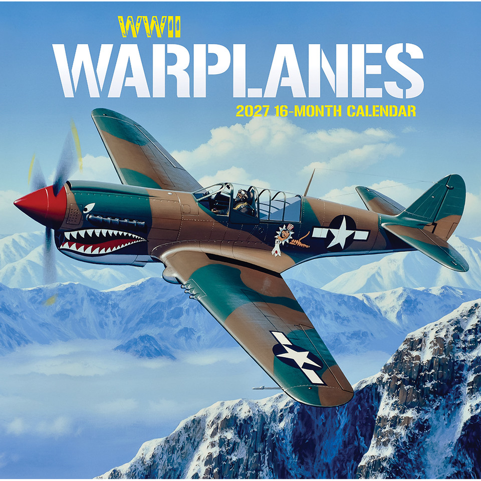 WWII Airplanes 2027 Wall Calendar CAROUSEL (270341)   by Carousel Calendars Main Image