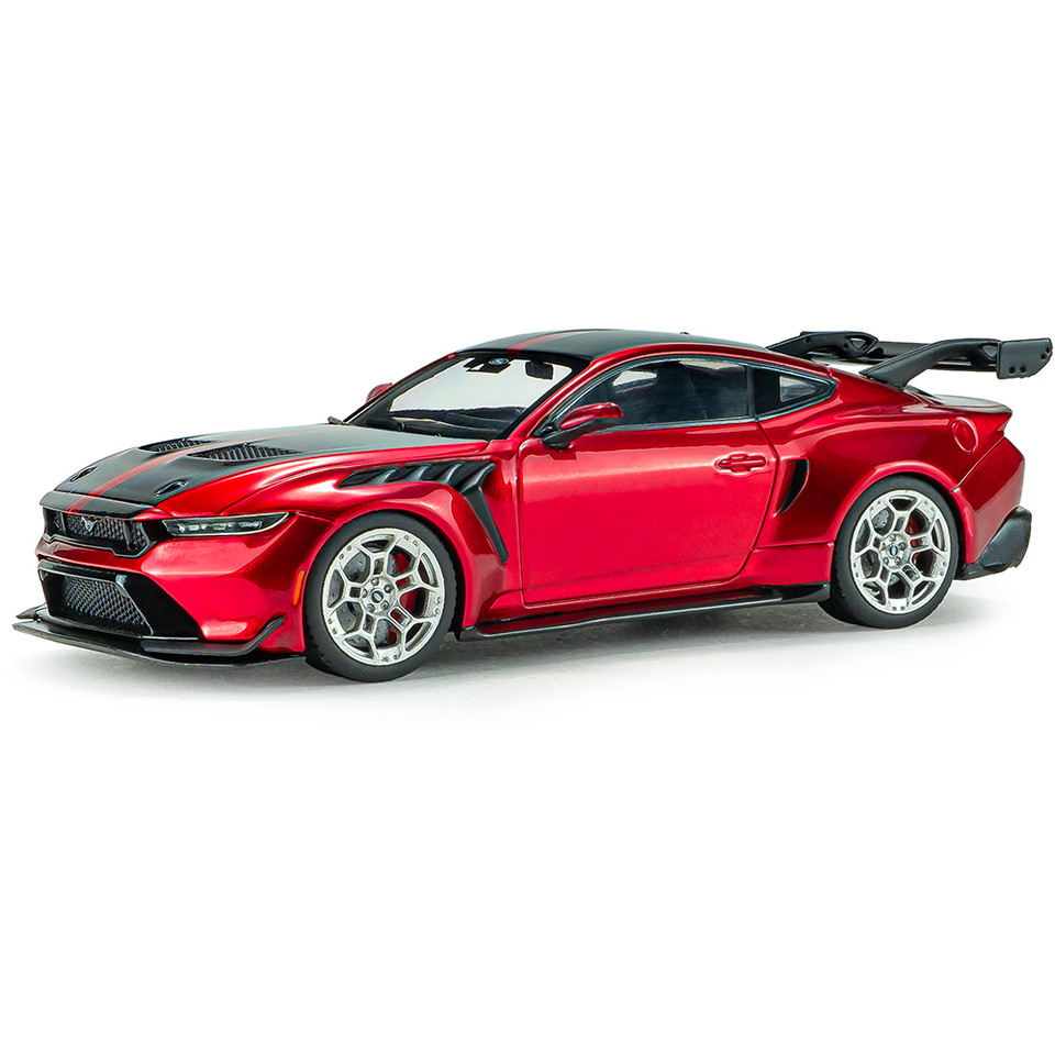 2025 Ford Mustang GTD - Molten Magenta Metallic Tri-Coat 1:43 Scale Diecast Model Car by Solido Main Image