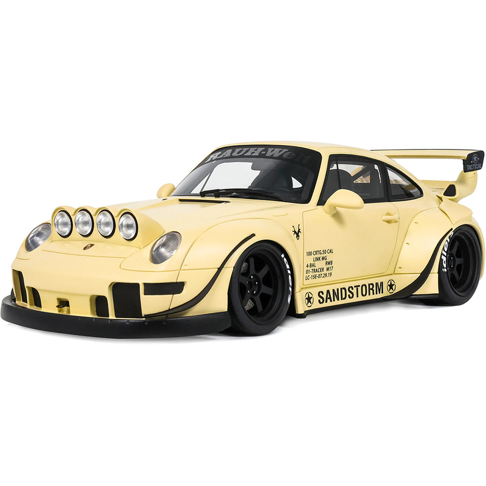 2023 RWB Porsche - Sandstorm Beige 1:18 Scale Cast Resin Model Car by GT Spirit Main Image