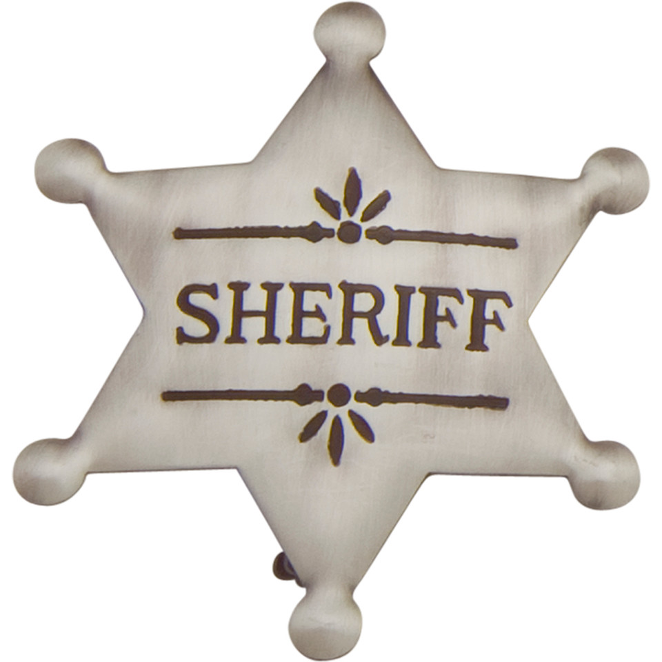 Old West Deluxe Silver Sheriff's Badge   by Collector's Armoury Ltd Main Image