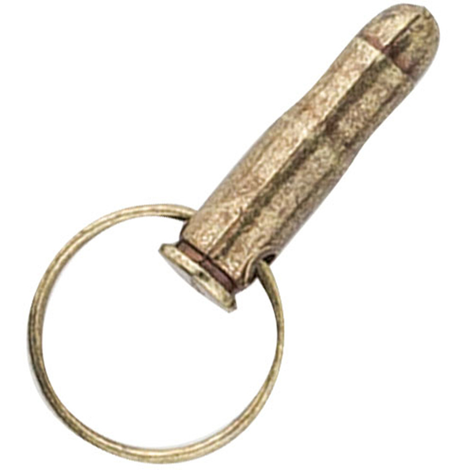 Revolver Bullet Key Ring   Main Image