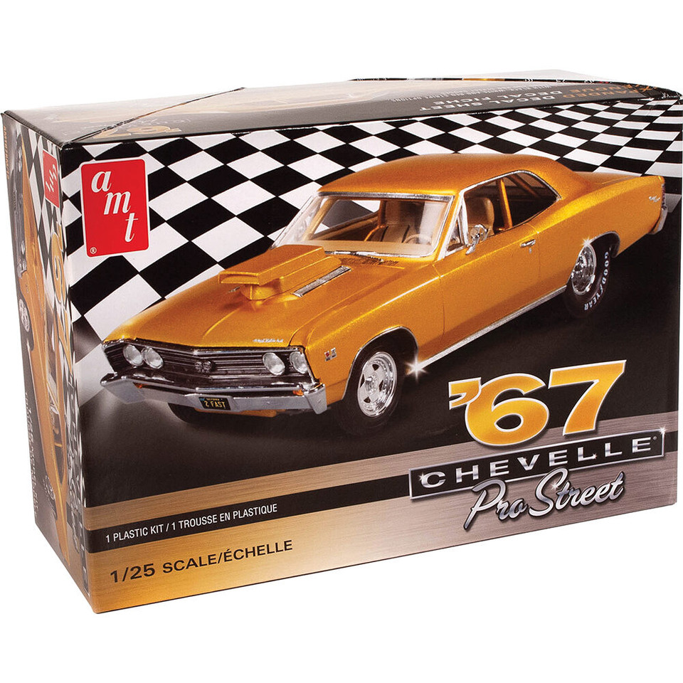 1967 Chevy Chevelle Pro Street 1/25 Kit  AMT Models (AMT876M) Main Image