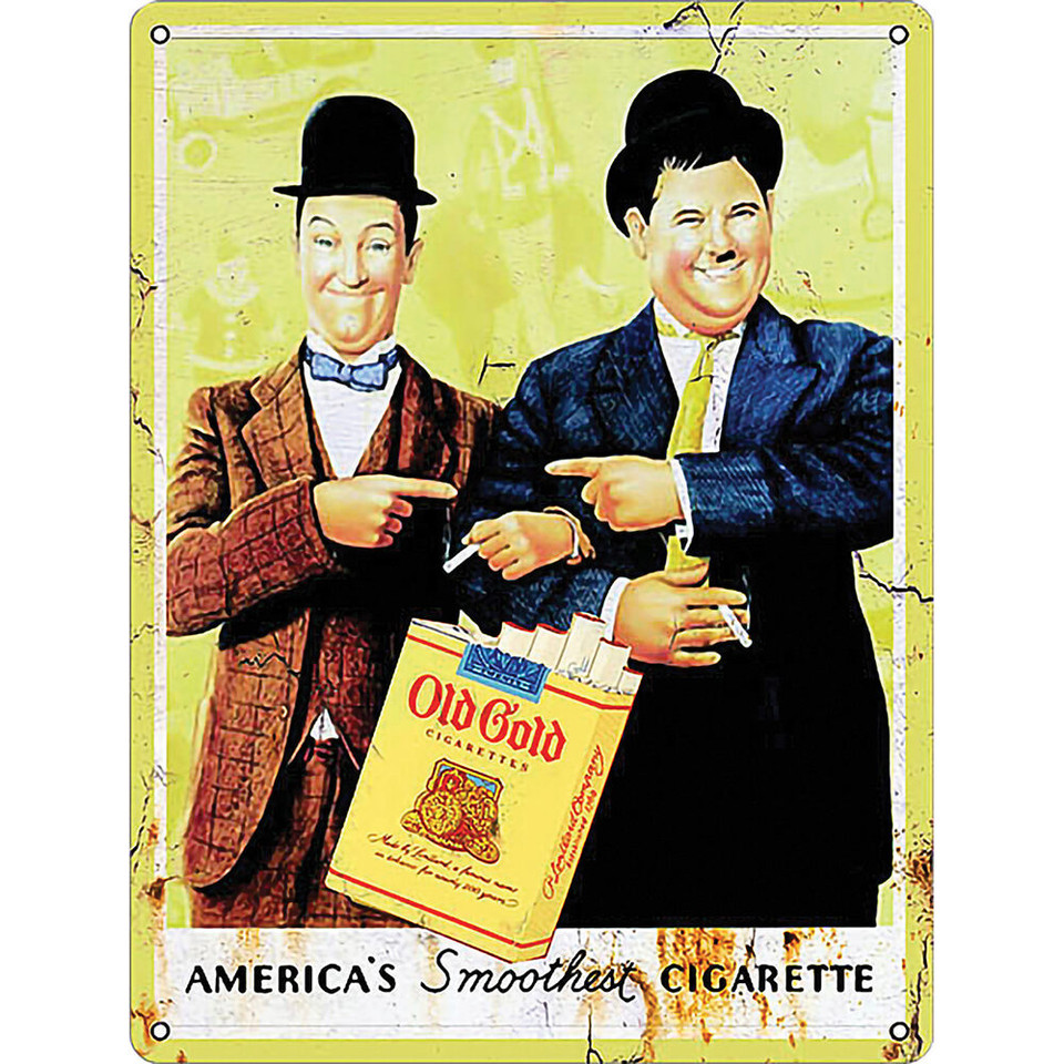 Old Gold Smooth Cigarettes Metal Sign RVG934 Main Image