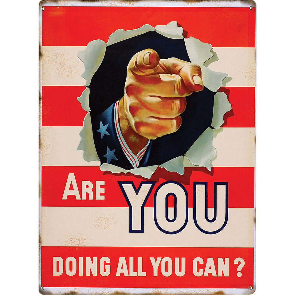 All You Can Metal Sign  RG4548 Main Image