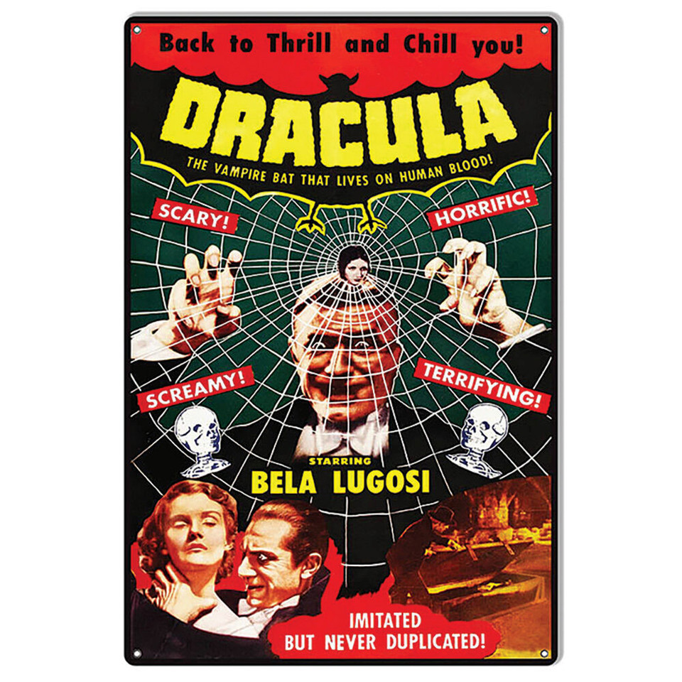 Dracula Classic Movie Metal Sign  RG9934 Main Image