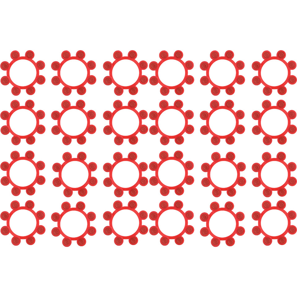 8 Shot Ring Caps - 24 pack  N/A  by Gonher Main Image