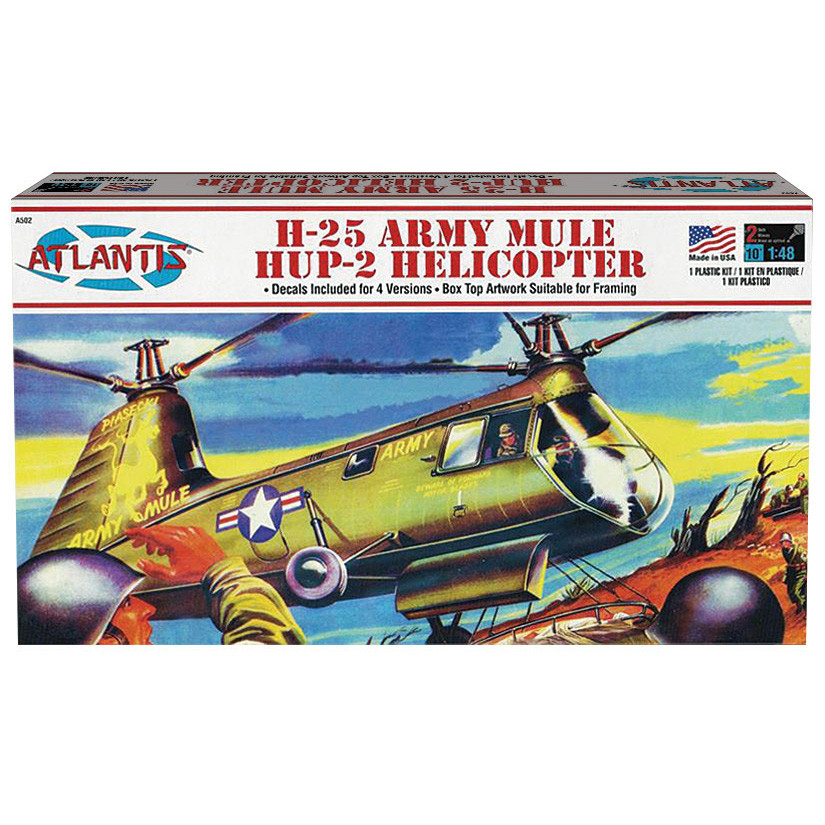 H-25 Army Mule Helicopter 1/48 Kit Main Image