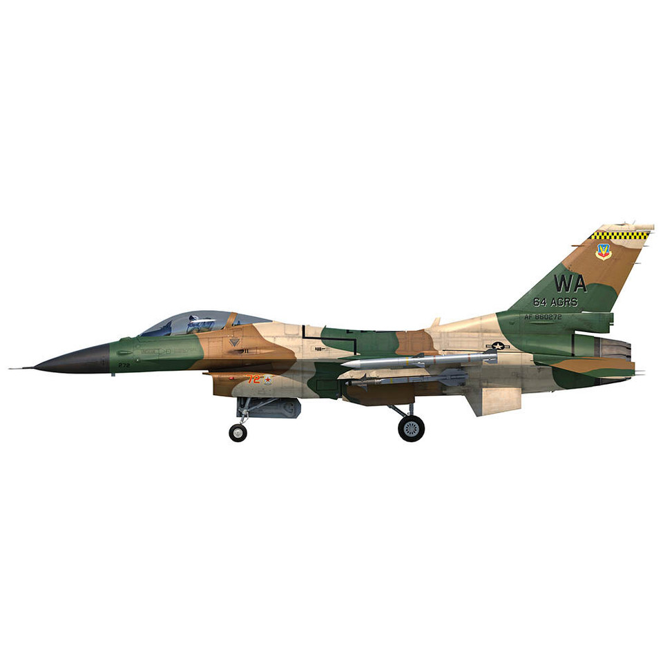 F-16 Fighting Falcon 1/100 Die Cast Model - AF1-0142B 64th Aggressor Squadron, Nellis AFB Main Image