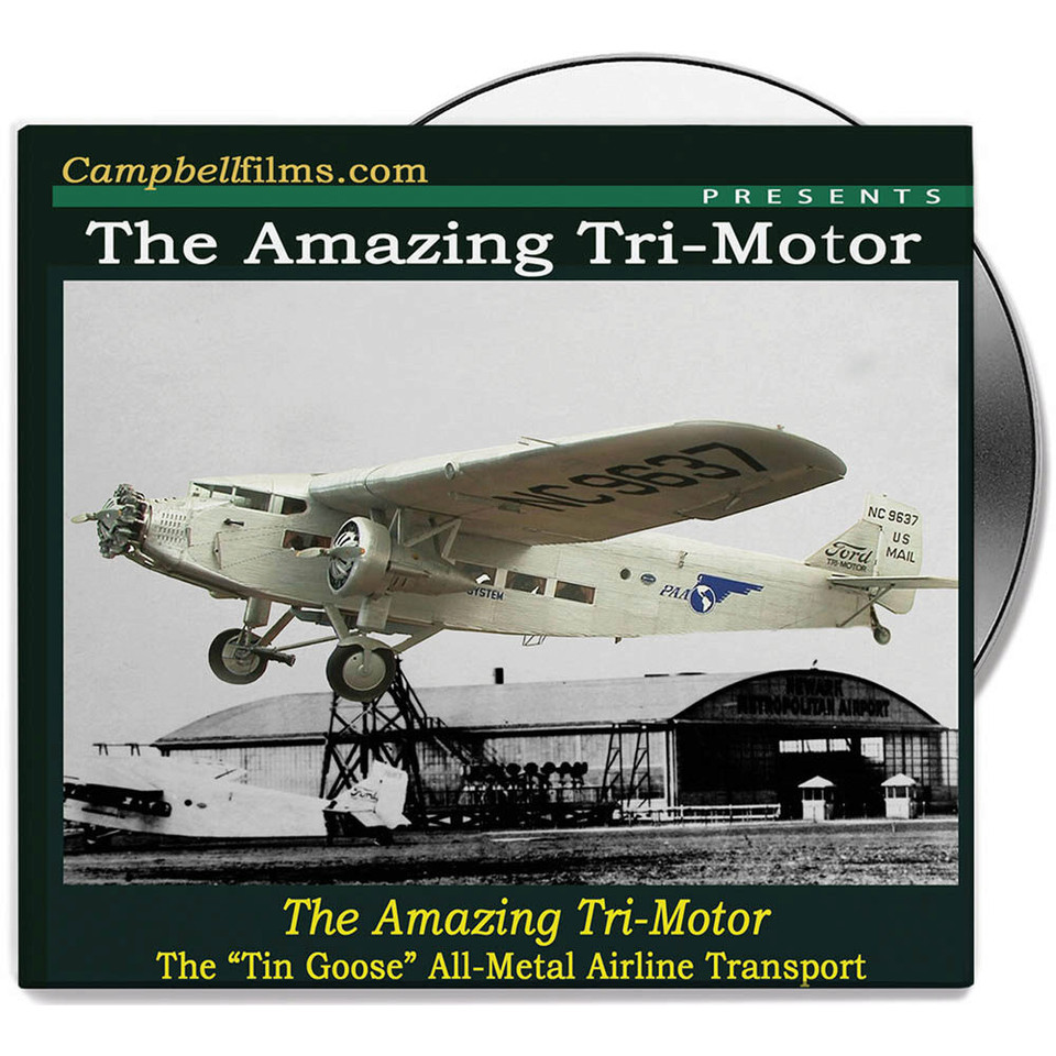 Tri-Motor "Tin Goose" DVD Campbell Films (CFDVD0433) Main Image
