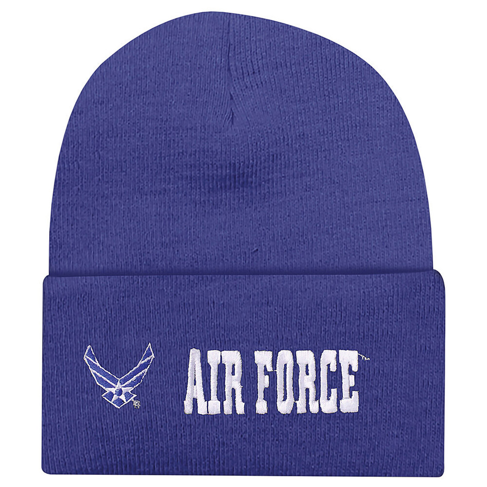 Air Force Blue Cuffed Beanie  SEMBCAF-US Main Image