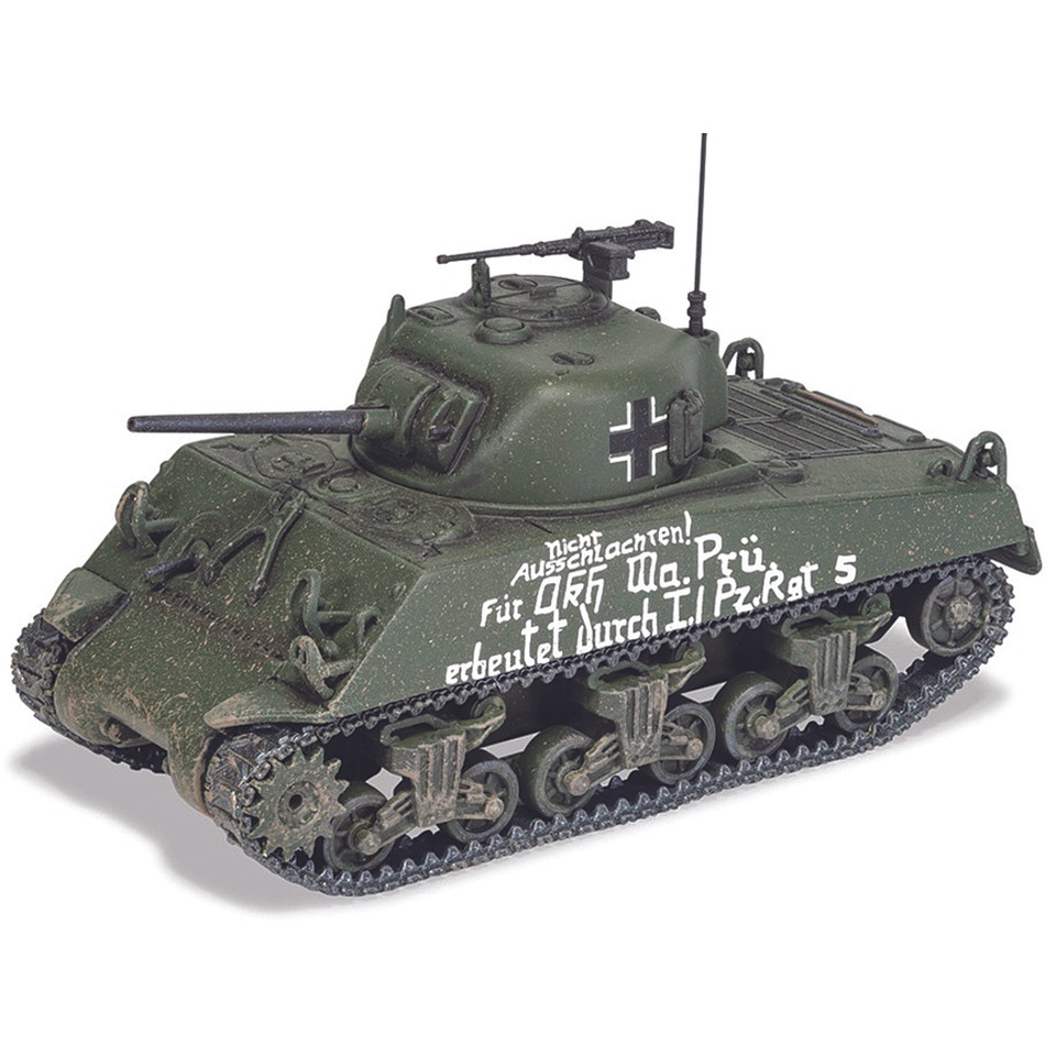 Beutepanzer M4A1 Sherman Tank 1/50 Die Cast Model Main Image