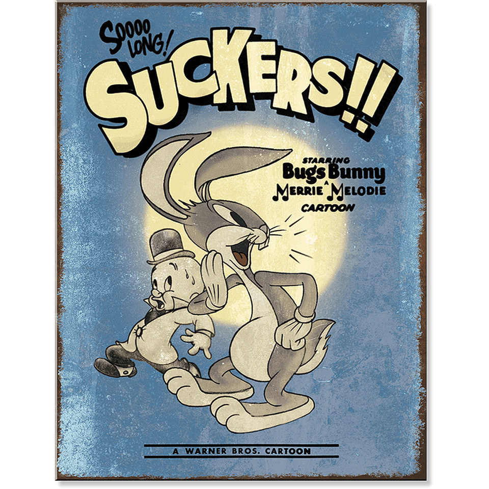 So Long Suckers Metal Sign Desperate Enterprises (2985) Main Image