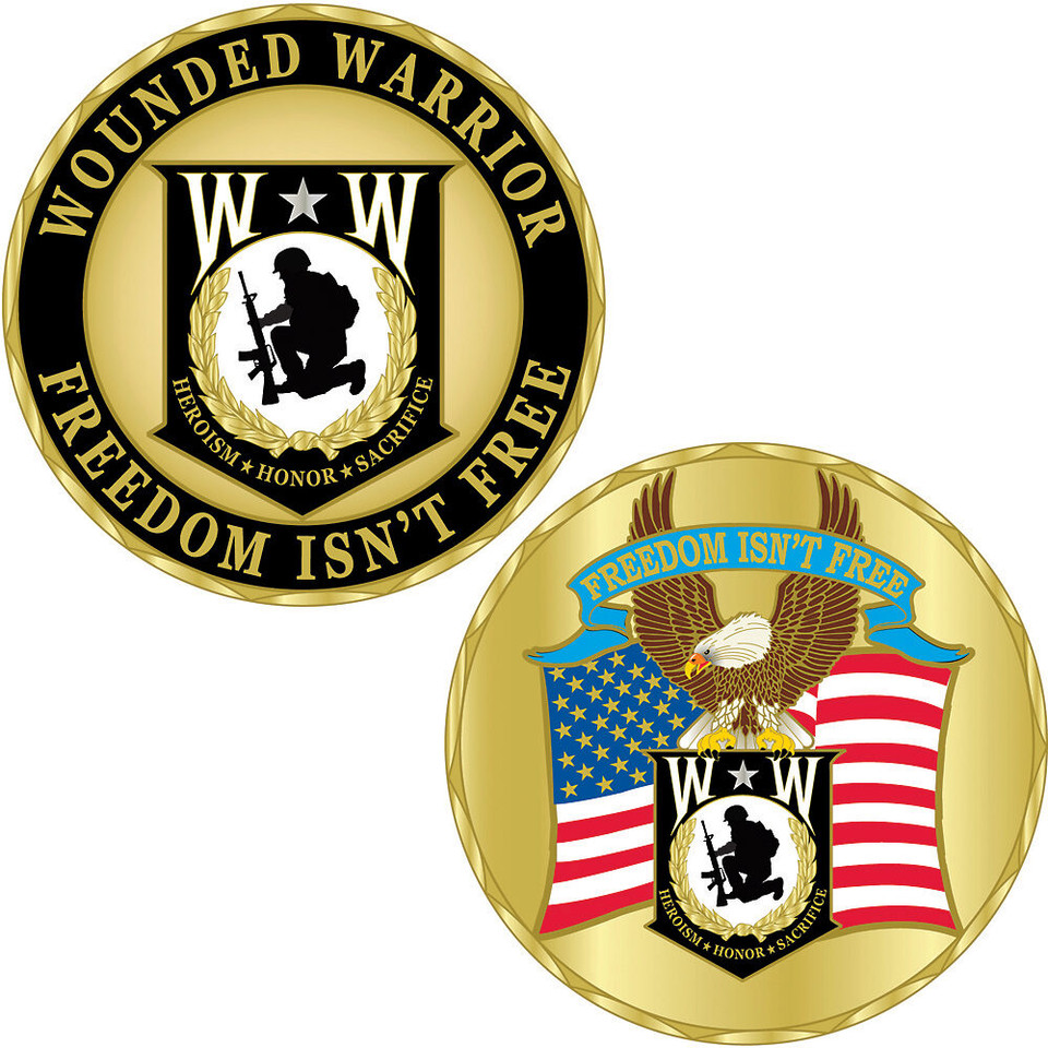 Wounded Warrior Challenge Coin CH0127 (CK019) Main Image
