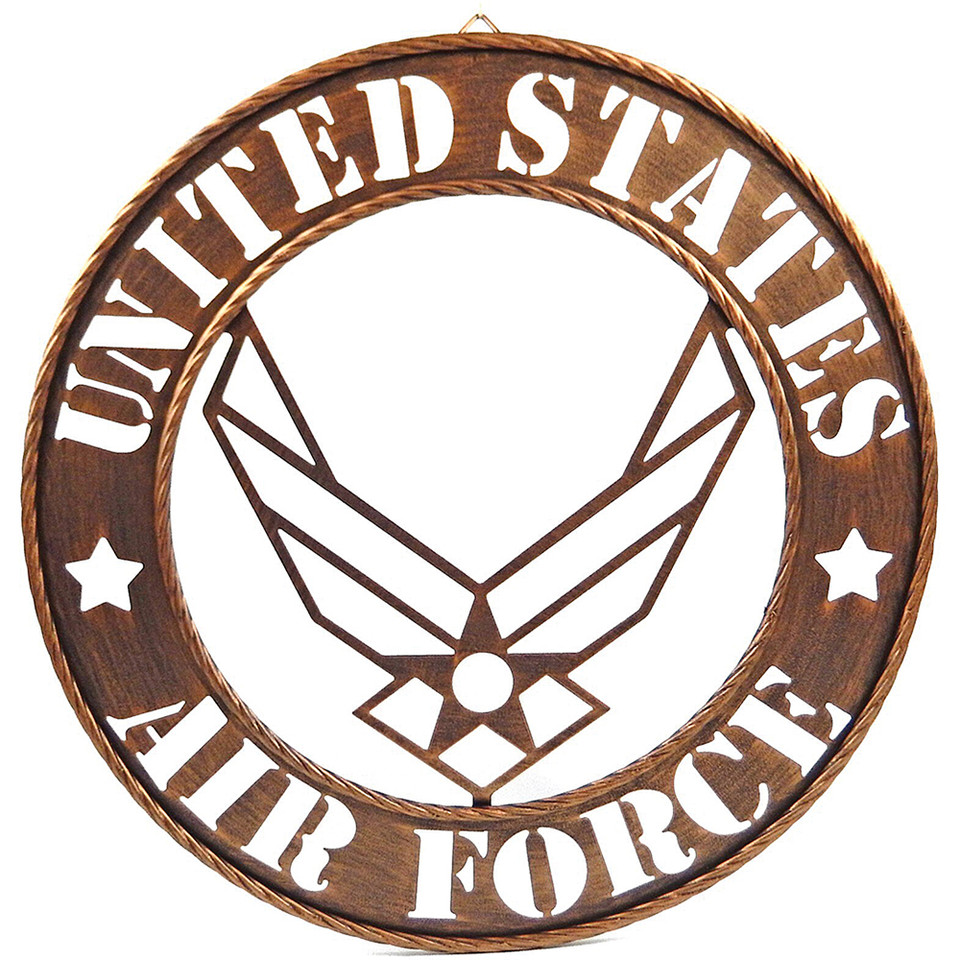 U.S. Air Force Metal Sign Iron and Blossom (18114) Main Image