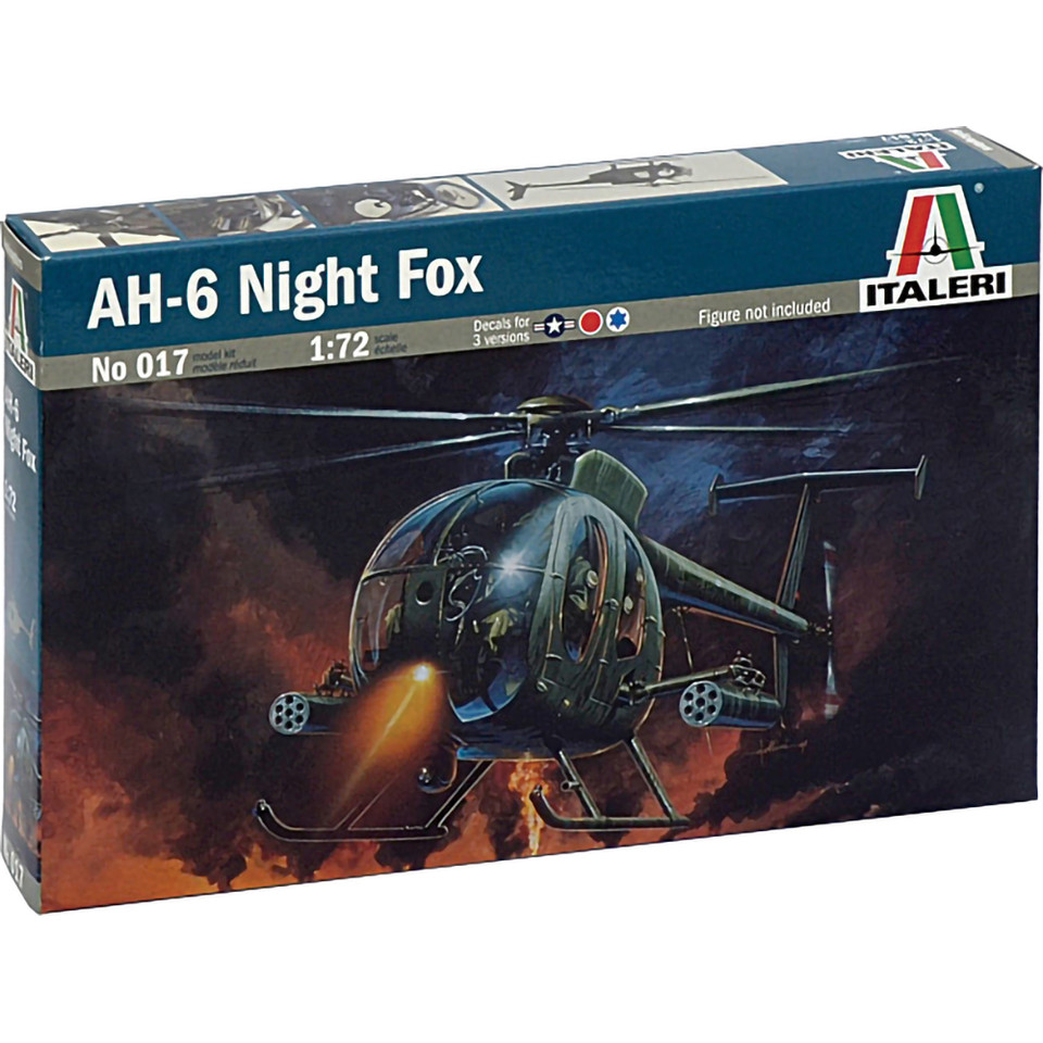 AH-6 Night Fox 1/72 Kit Main Image