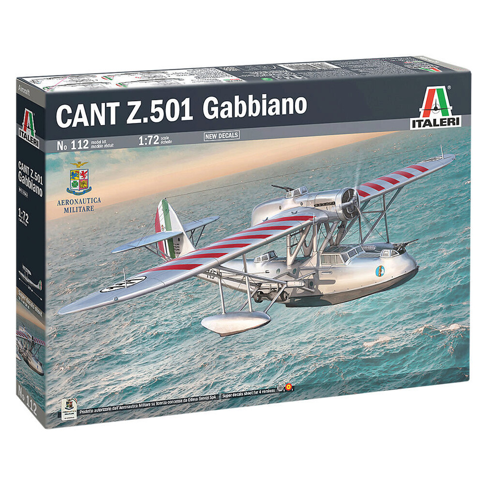 CANT Z.501 Gabbiano 1/72 Kit Main Image