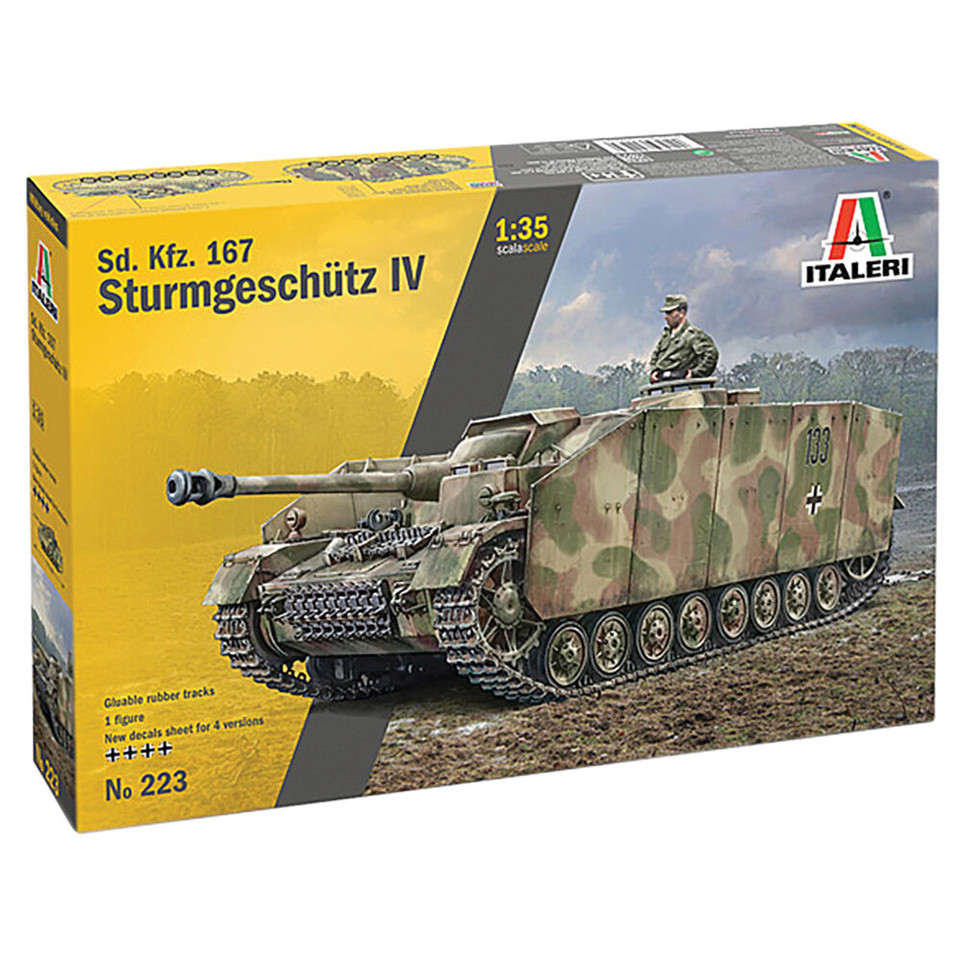 Sturmgeschutz IV 1/35 Kit Italeri (0223s) Main Image