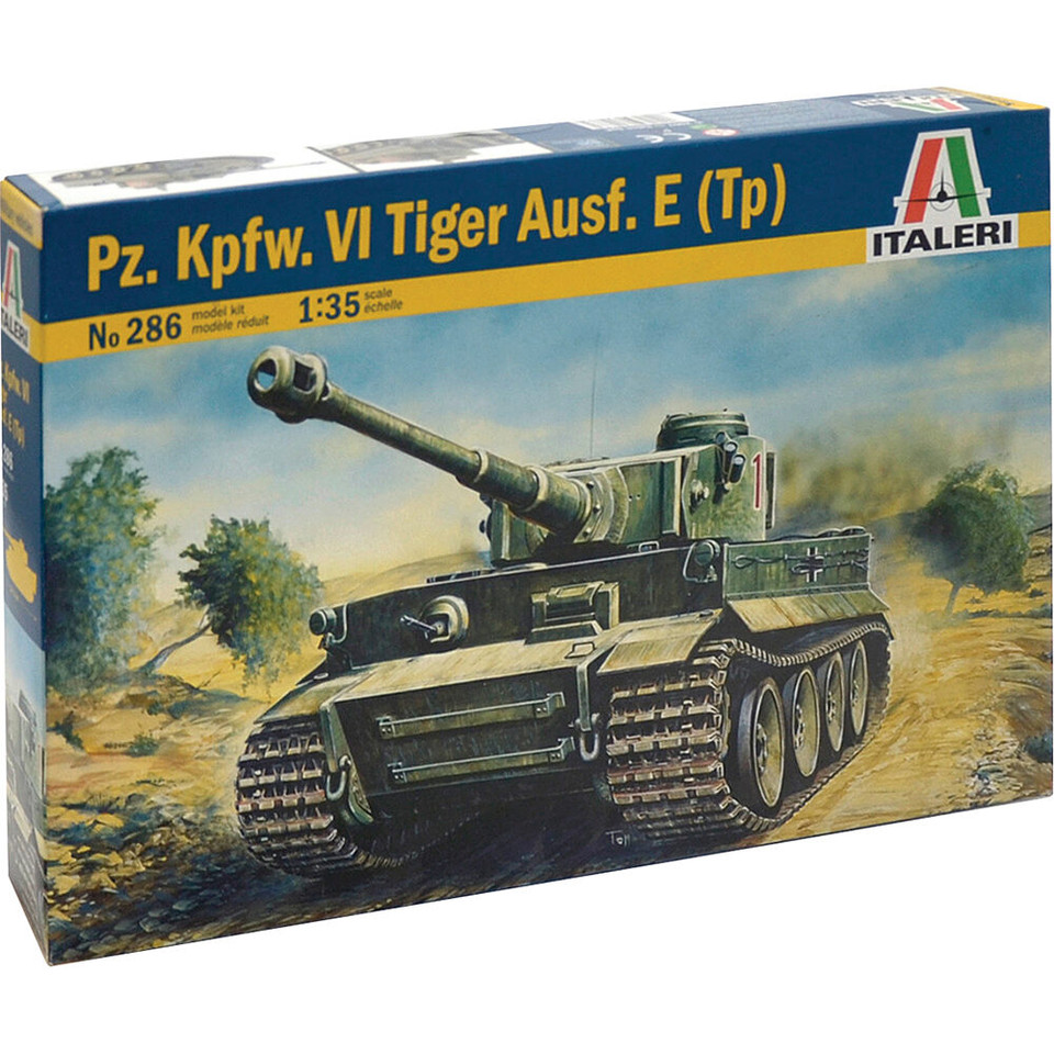 Tiger I Ausf. E/H1 1/35 Kit Main Image