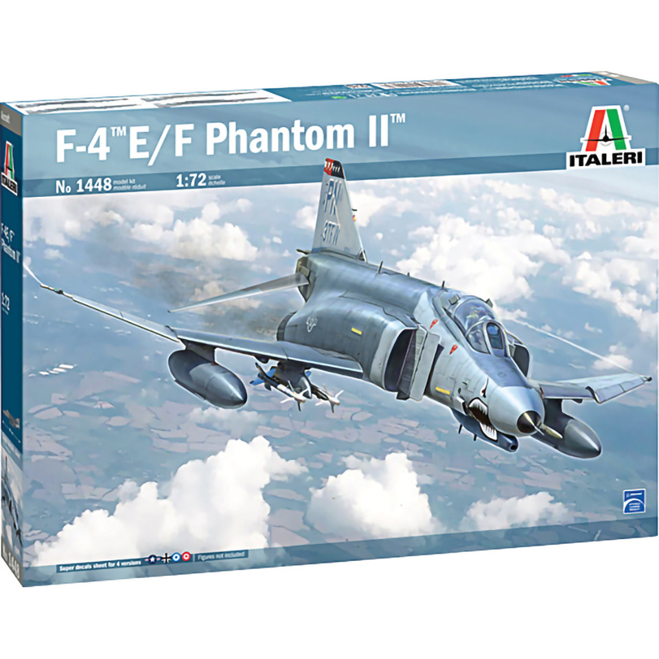 F-4E/F Phantom II 1/72 Kit Italeri (1448) Main Image