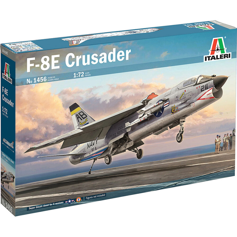 F-8E Crusader 1/72 Kit Main Image
