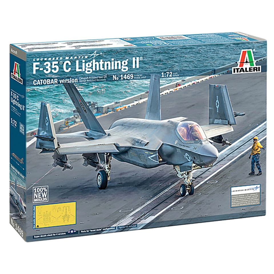 F-35C Lightning II 1/72 Kit - ITA1469 Italeri (ITA1469) Main Image