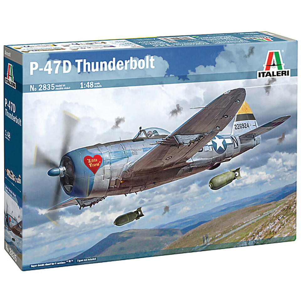 P-47D Thunderbolt 1/48 Kit Italeri (2835) Main Image