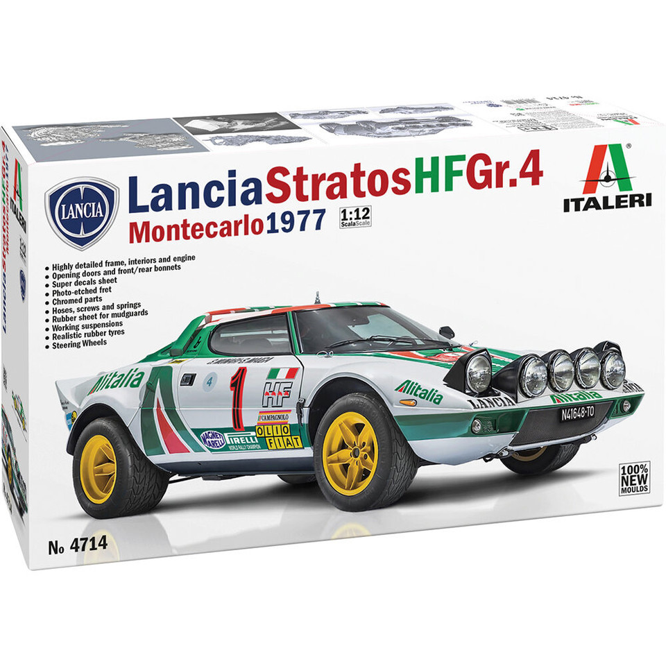Lancia Stratos HF Gr.4 1/12 Kit Main Image