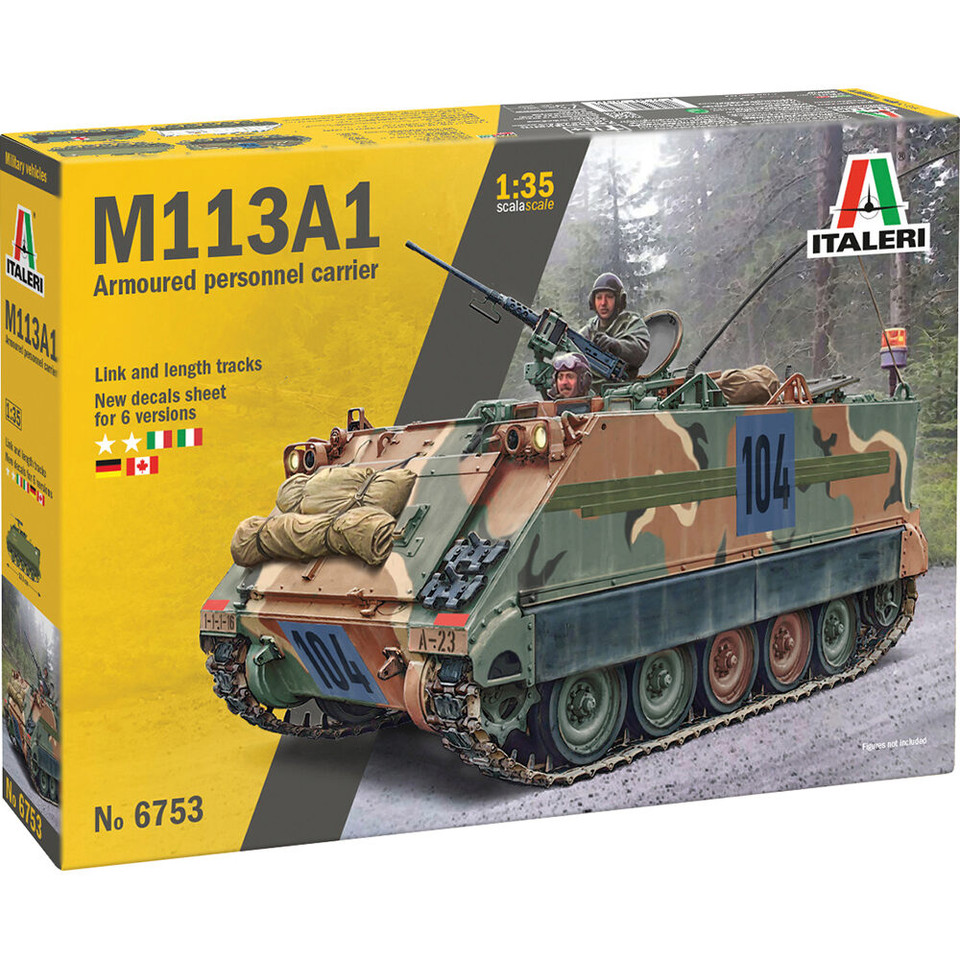 M113A1 Armored Personnel Carrier 1/35 Kit Main Image