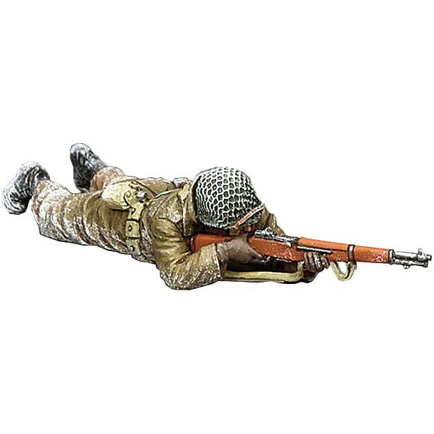 Lying Prone Rifleman 1/30 Figure K & C (BBA093) Main Image