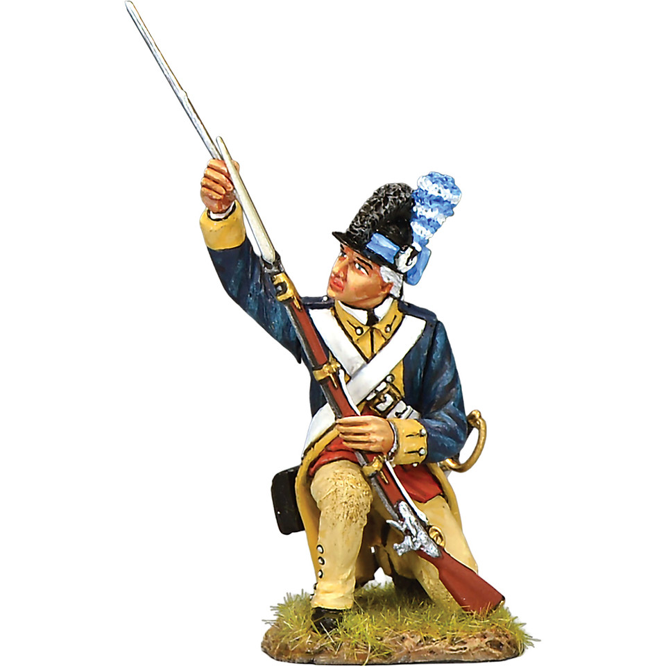 Washington's Guard Co. Kneeling w/ Ramrod 1/30 Figure K&C (AR089) Main Image