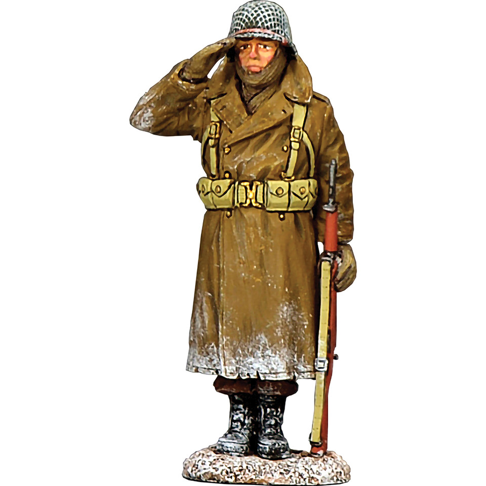 Saluting GI 1/30 Figure K&C (BBA112) Main Image