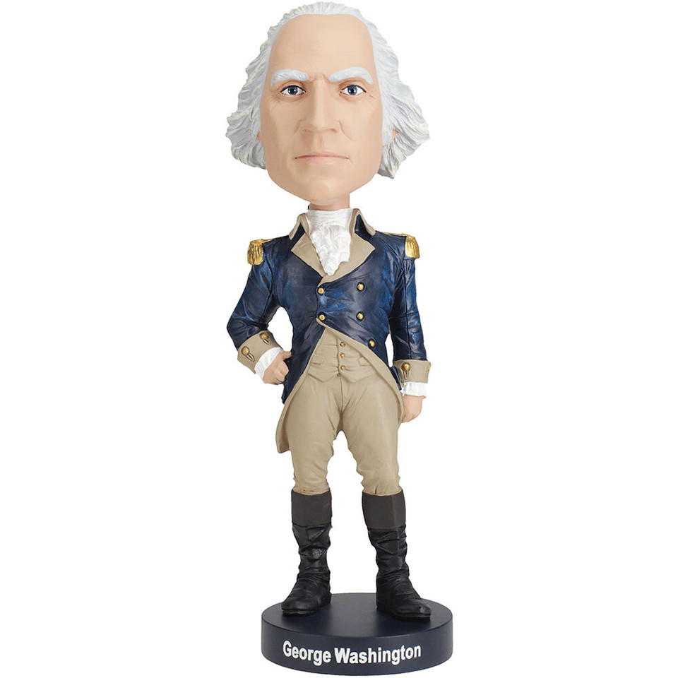 George Washington Bobblehead RB1003  Polyresin by Royal Bobbles Main Image