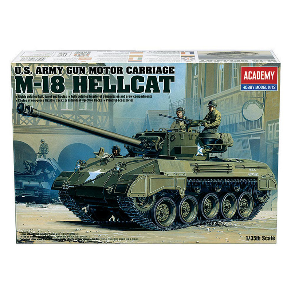 M18 Hellcat Tank Destroyer 1/35 Kit Main Image