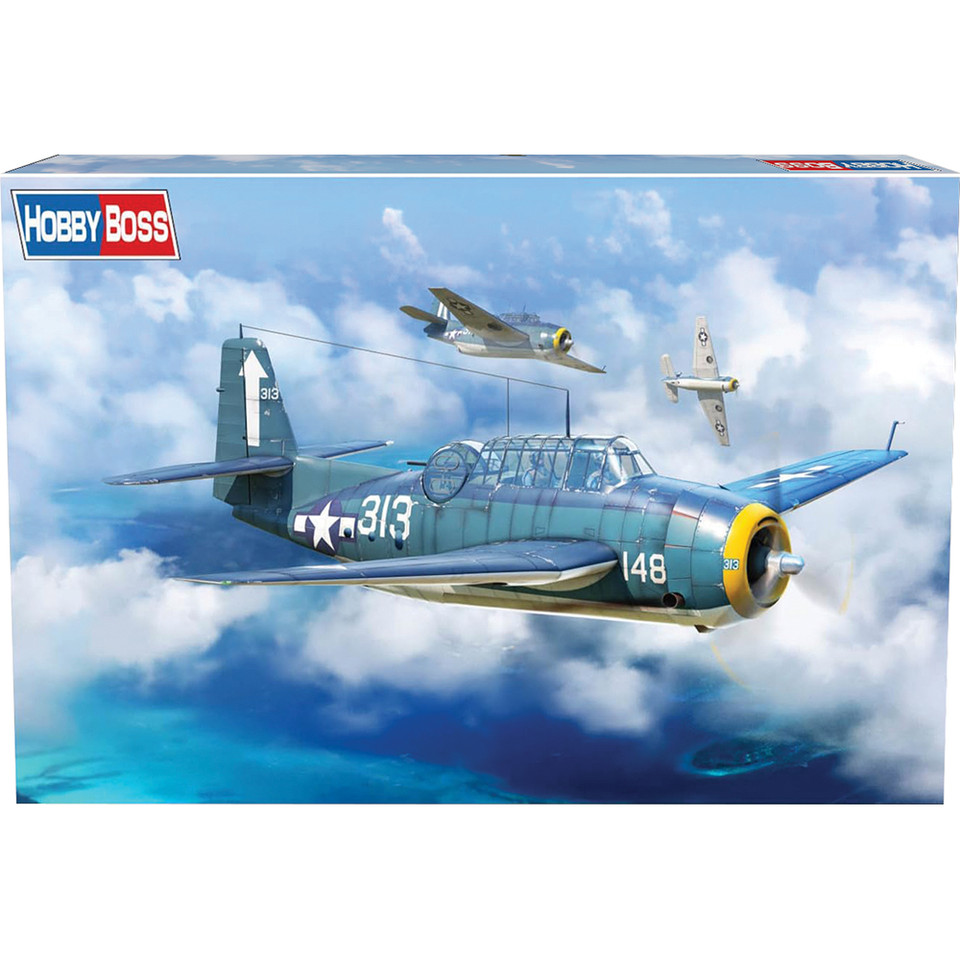 TBM-3 Avenger 1/72 Kit HOBBY BOSS (87274) Main Image